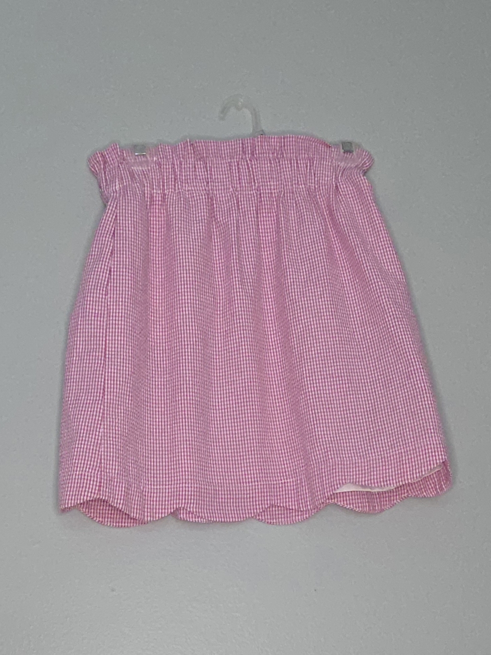 Lauren James Pink Gingham Mini Skirt